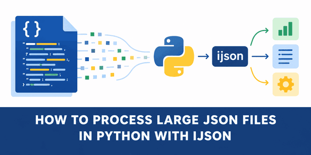 วิธีประมวลผลไฟล์ JSON ขนาดใหญ่ใน Python ด้วย ijson