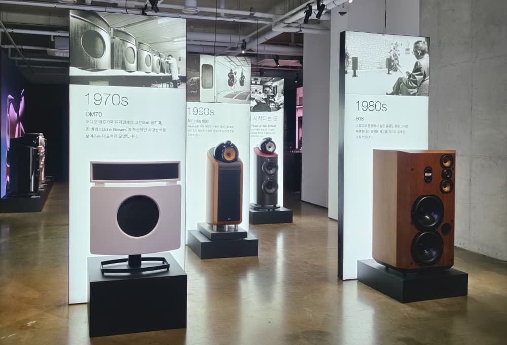 On the third floor, the exhibition concluded with “60 Years of True Sound,” a section dedicated to Bowers & Wilkins’ 60th anniversary.