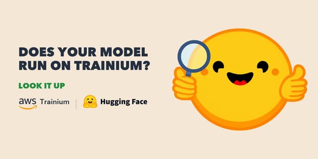 ตรวจสอบโมเดล Transformers บน AWS Trainium ได้ง่ายๆ ผ่าน Space ใหม่