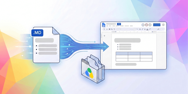 Google Docs รองรับการแก้ไขไฟล์ Markdown (.md) แบบเนทีฟแล้ว