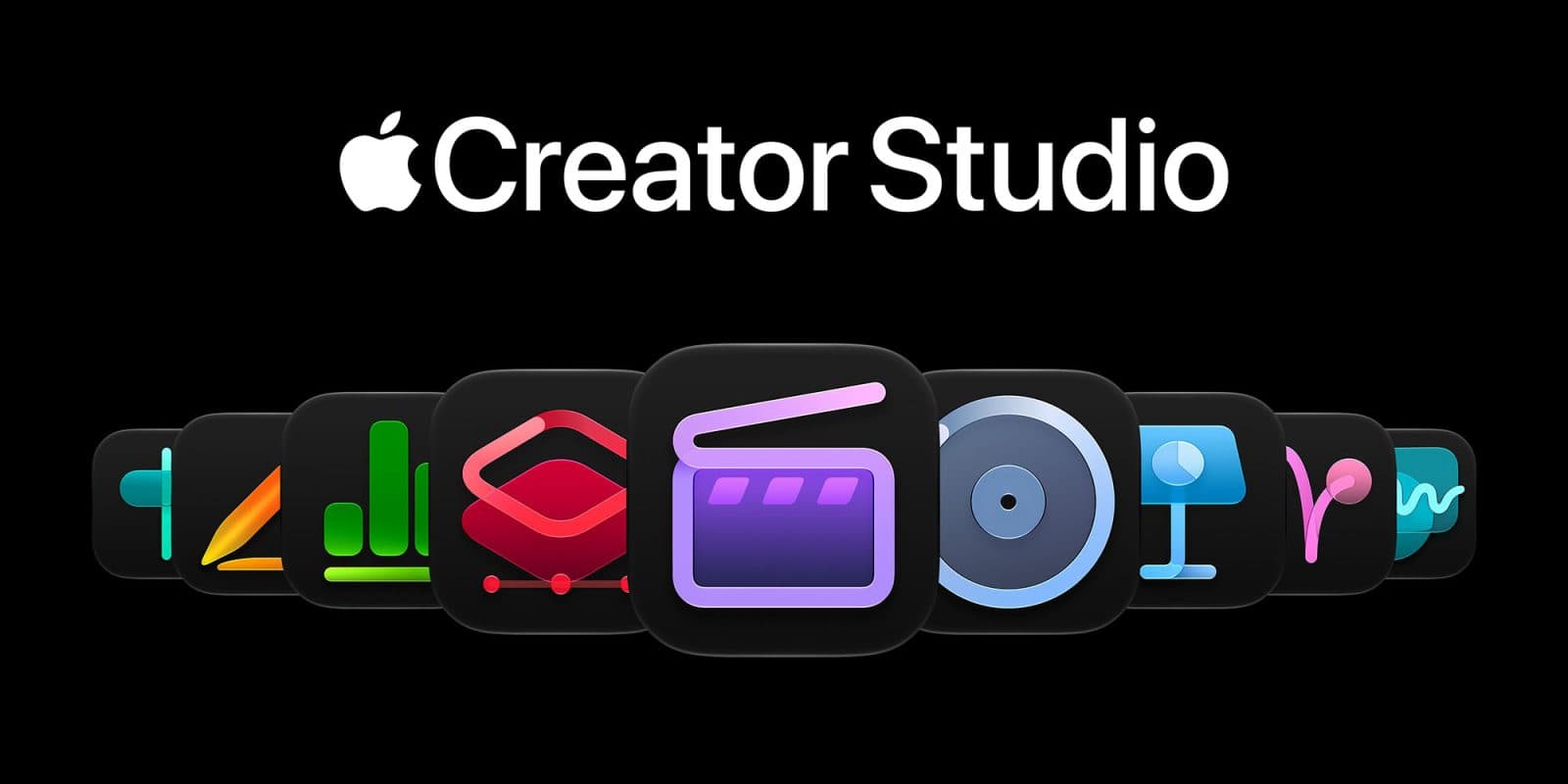 Apple Creator Studio gets powerful new AI features using OpenAI | App icons shown