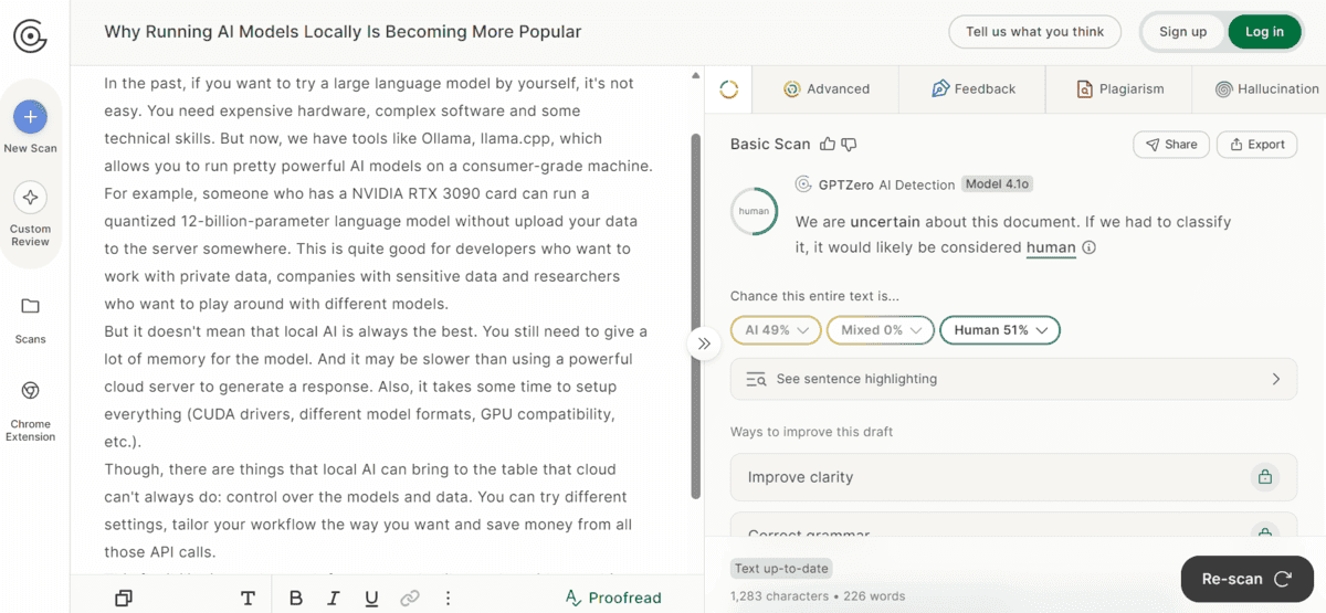 Can This Open-Source Model Beat AI Detectors? Let's Test It Locally