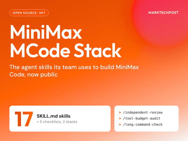 MiniMax เปิดซอร์ส MCode Stack ขุมพลัง 17 ทักษะสำหรับเอเยนต์เขียนโค้ด