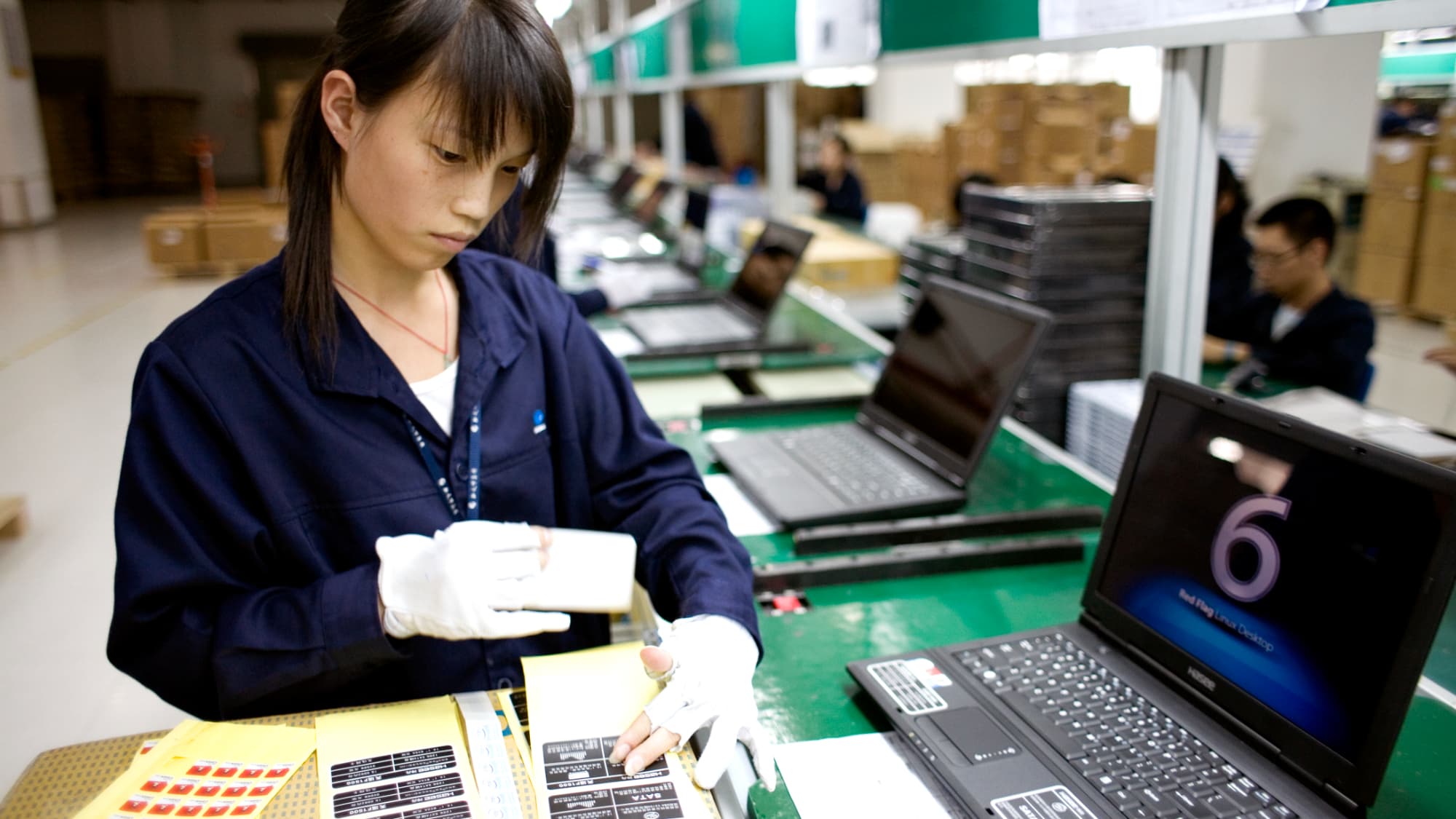 China computer manufacturing
