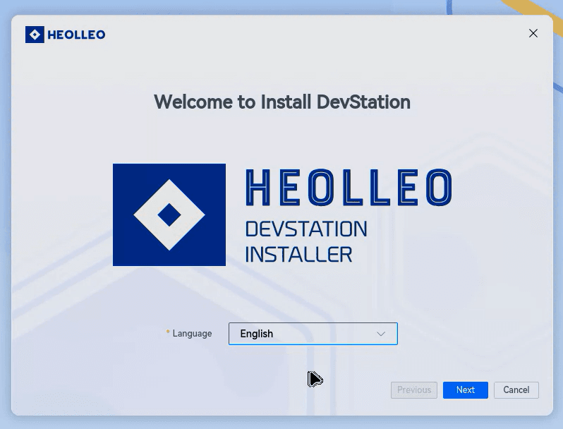 Heolleo installer home page in OpenEuler installation.