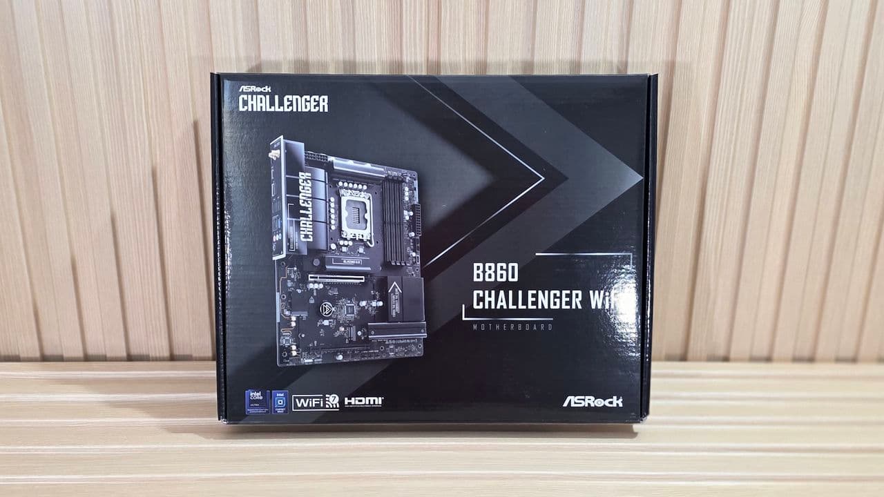 ASRock B860 Challenger Wifi - board images
