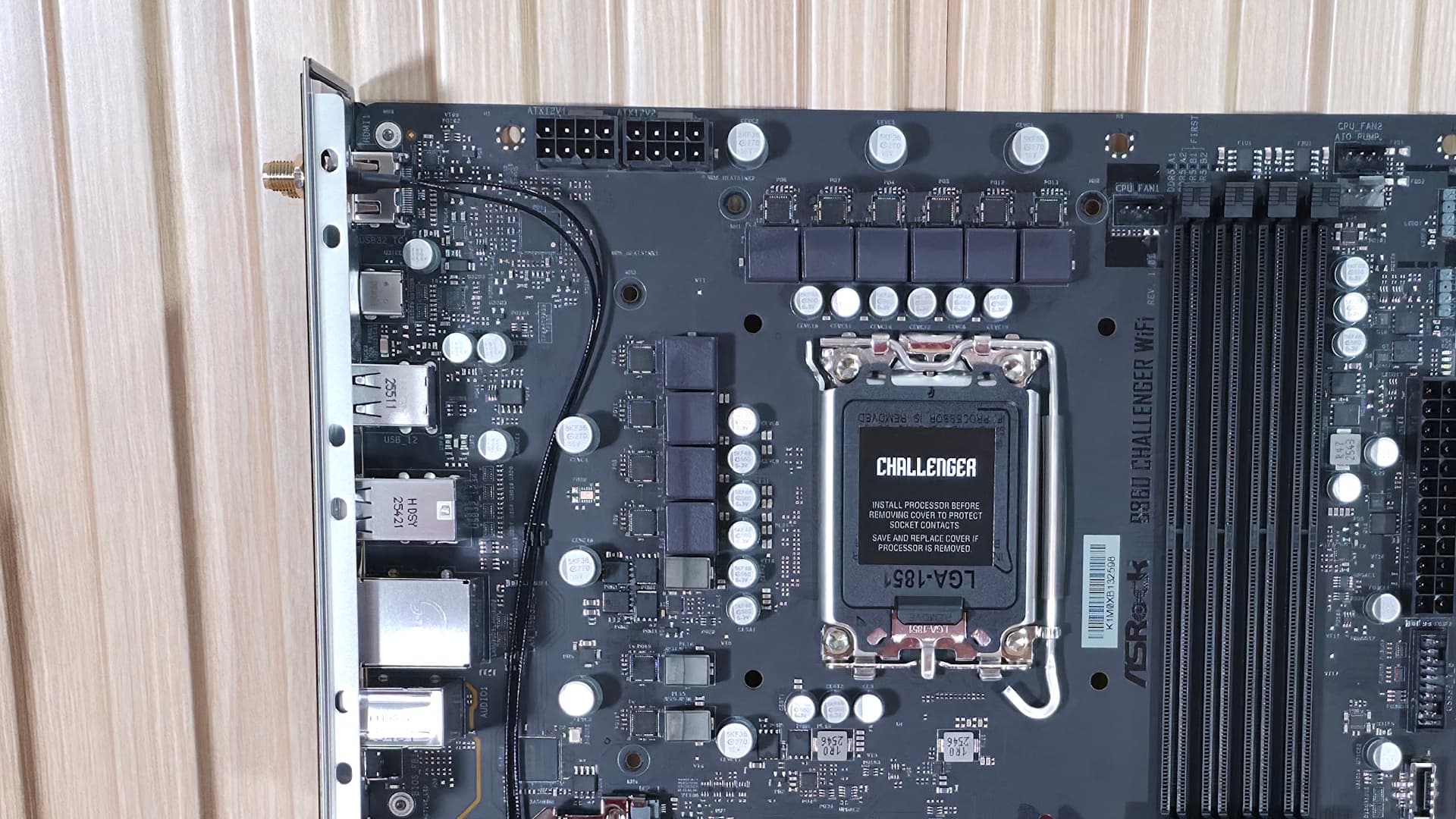 ASRock B860 Challenger Wifi - VRM
