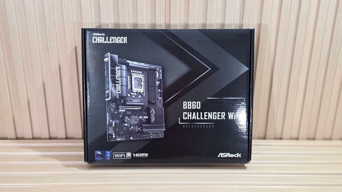 ASRock B860 Challenger Wifi - board images