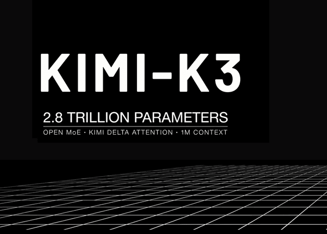 Moonshot AI เปิดตัว Kimi K3: โมเดล Open MoE 2.8 ล้านล้านพารามิเตอร์ พร้อมเทคโนโลยี KDA และคอนเทกซ์ 1M