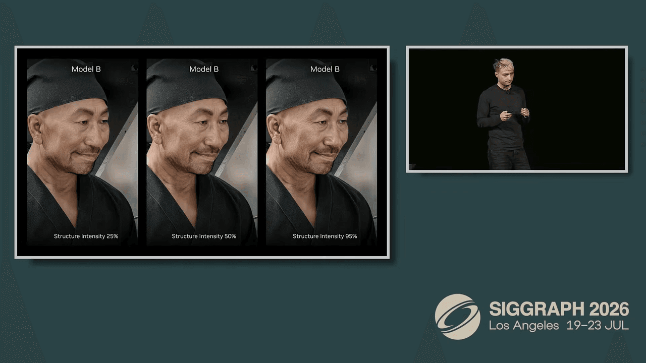 Nvidia DLSS 5 presentation at SIGGRAPH 2026