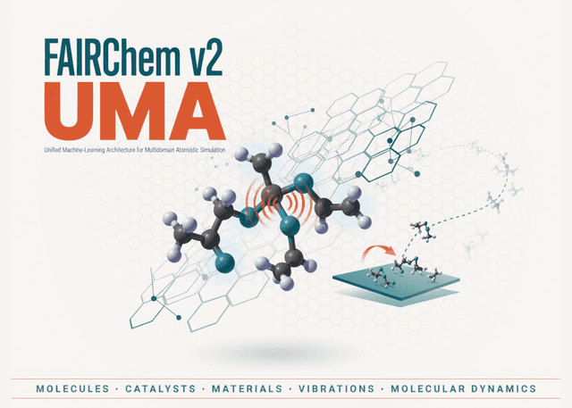 เจาะลึก FAIRChem v2 และ UMA: การจำลองระดับอะตอมแบบสากล ครอบคลุมตั้งแต่มวลสารจนถึงตัวเร่งปฏิกิริยา