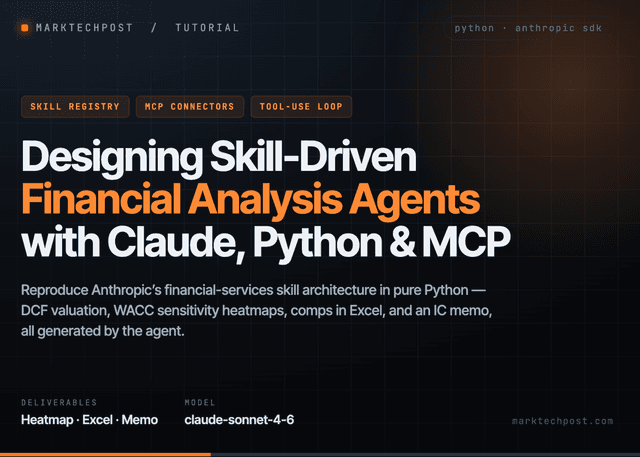 สร้าง Agent วิเคราะห์การเงินอัจฉริยะด้วย Claude, Python และ MCP Connectors ตามแนวทาง Anthropic