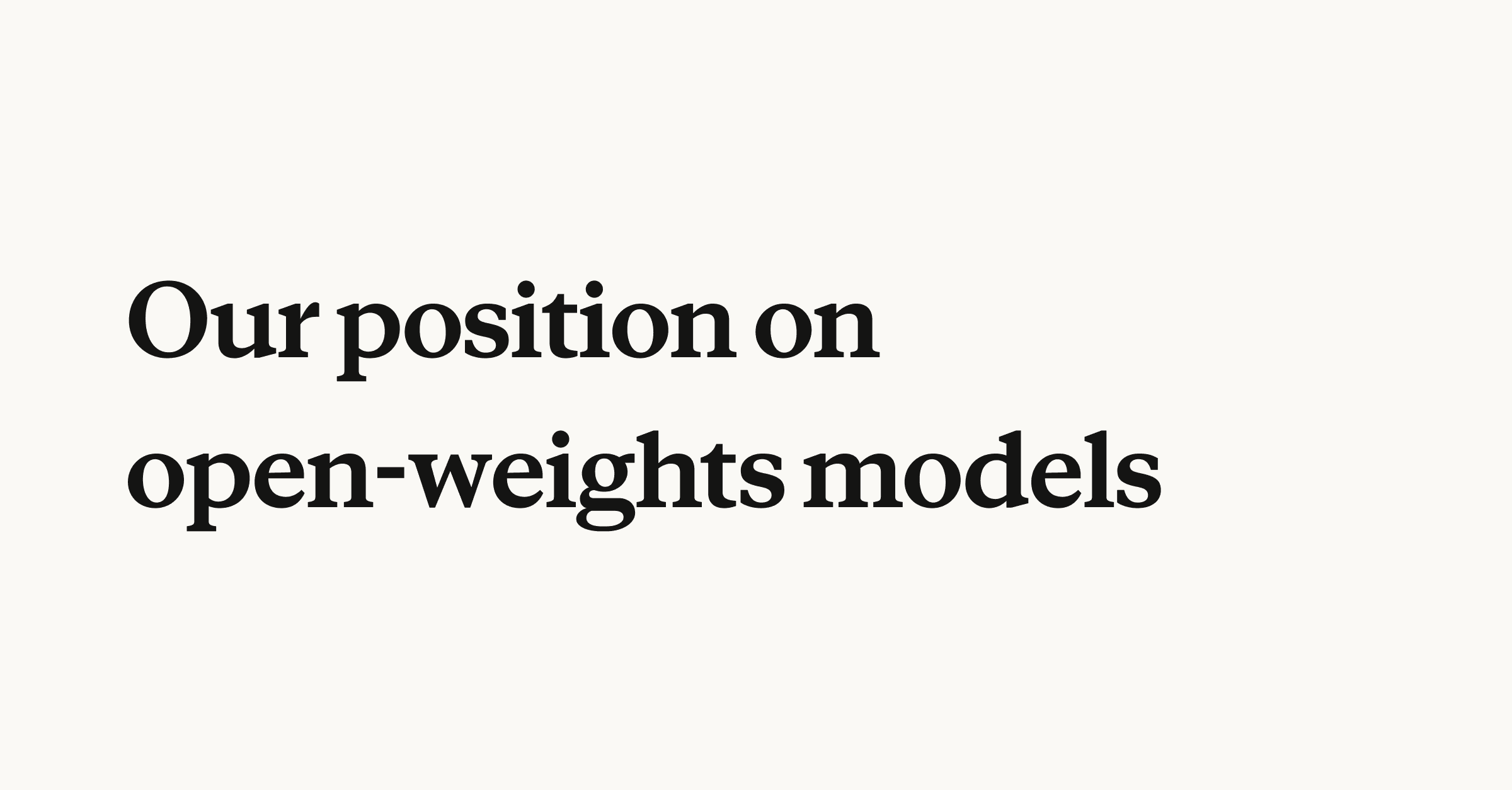 ซีอีโอ Anthropic ยันชัด: ไม่เคยหนุนแบนโมเดล open-weights แต่เน้นคุมเข้มความปลอดภัยทางระดับสากล