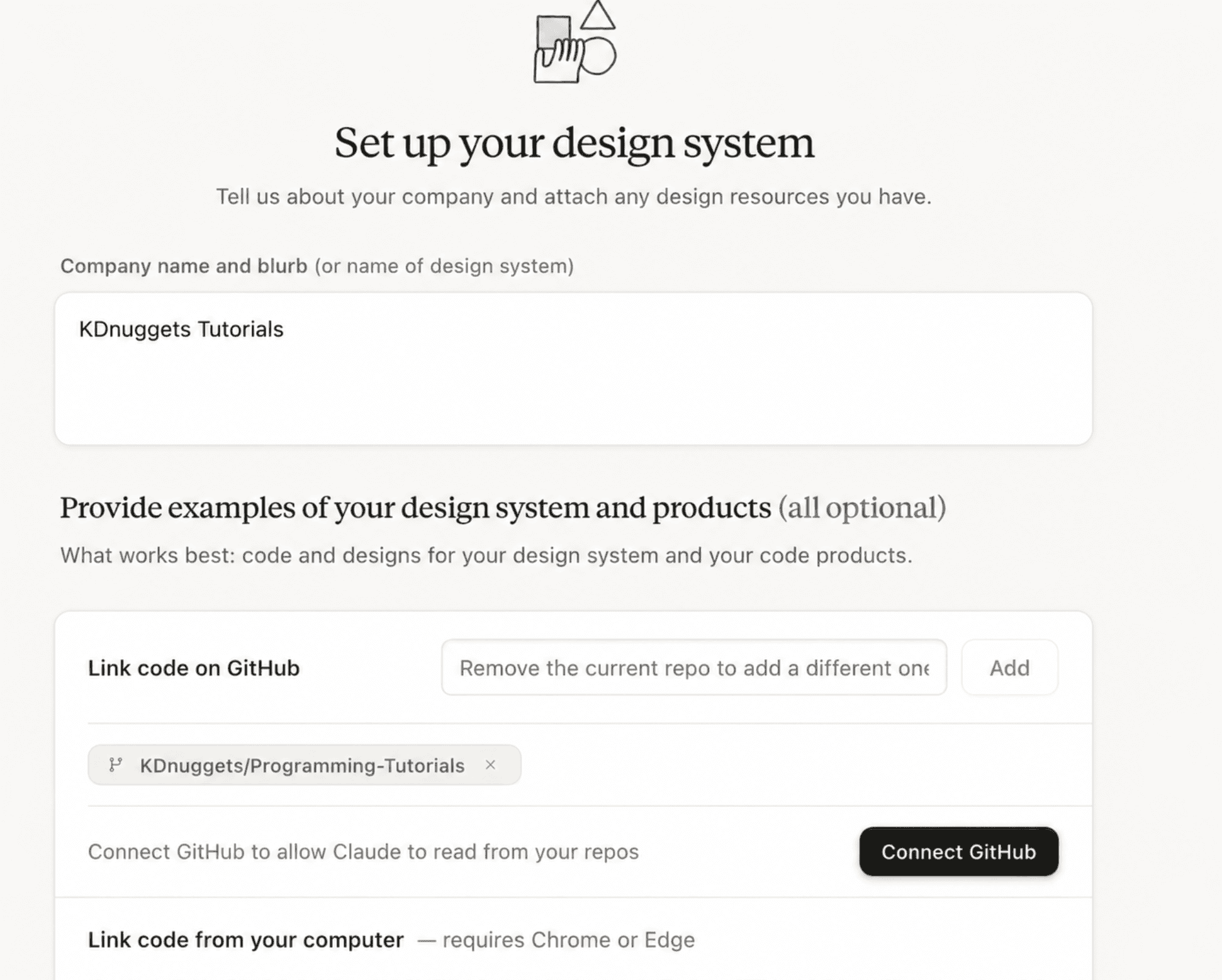 Setup your design system