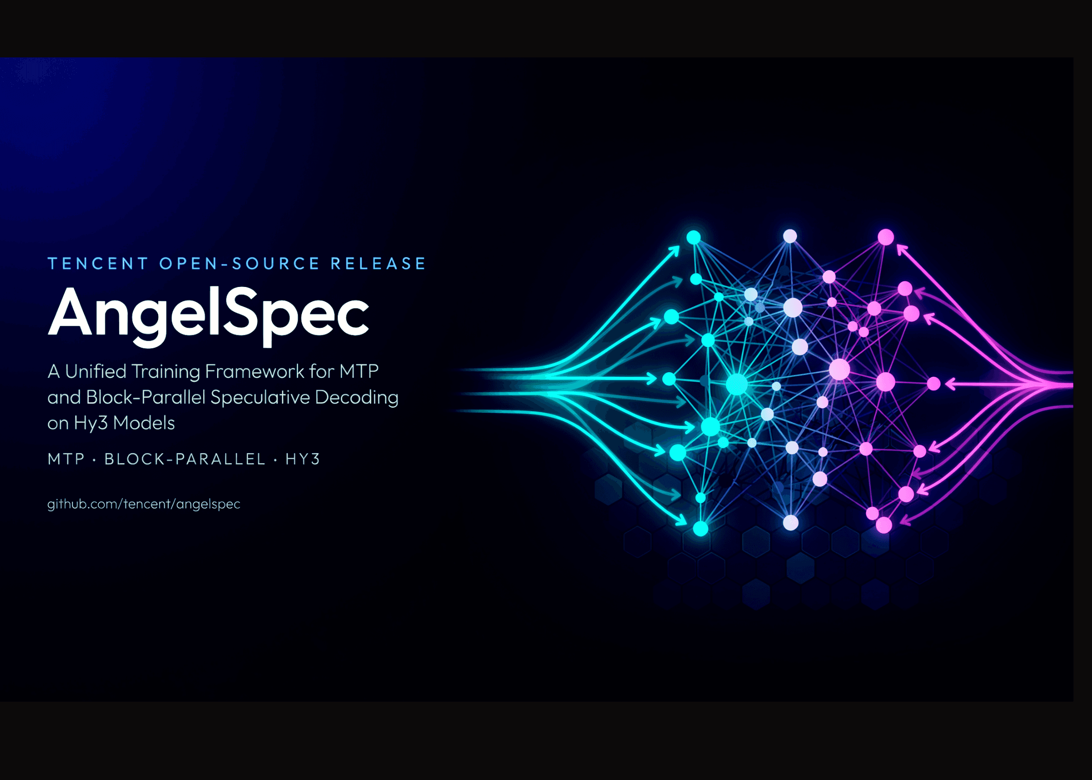 Tencent เปิดตัว AngelSpec เฟรมเวิร์ก Open-Source เร่งสปีดการเทรน Speculative Decoding ให้โมเดล AI