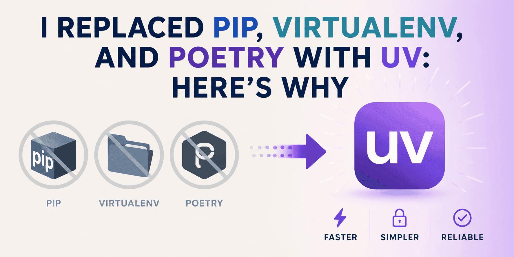 I Replaced Pip, Virtualenv, and Poetry With uv: Here's Why
