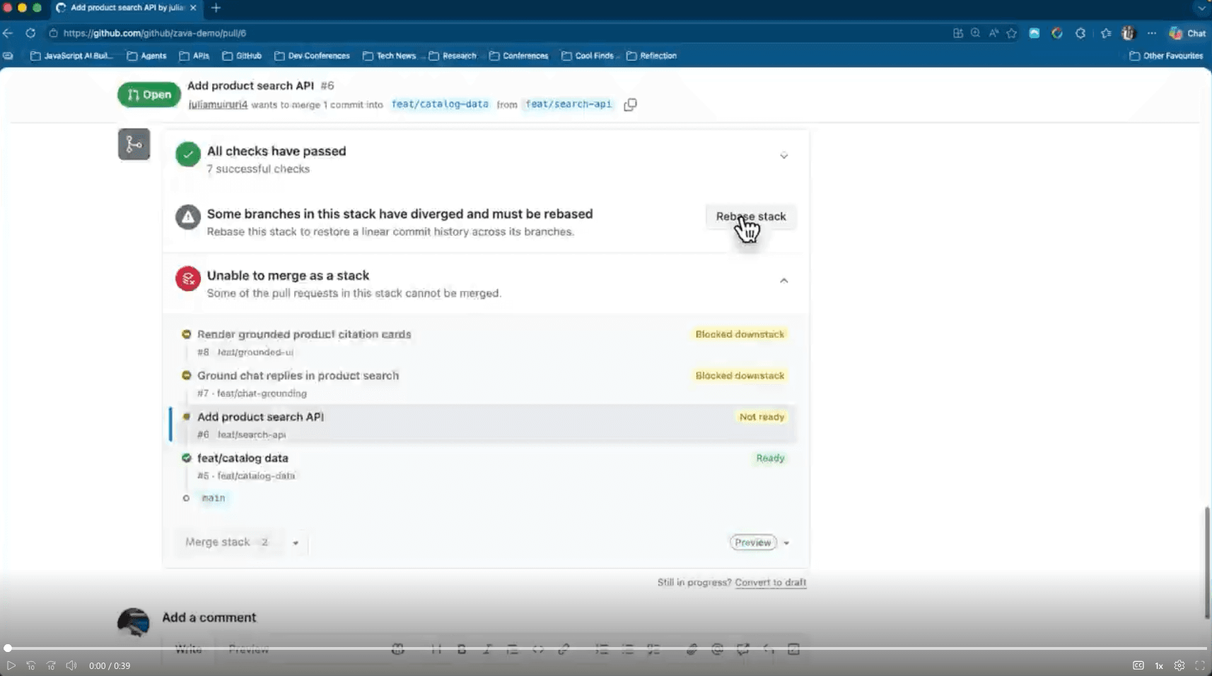 GitHub เปิดตัว Stacked Pull Requests: ย่อยงาน AI ชิ้นยักษ์ให้รีวิวง่ายและเป็นระเบียบ