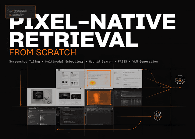 Pixel-Native RAG: คู่มือสร้างระบบ Indexing เอกสารเชิงภาพแบบครบวงจร