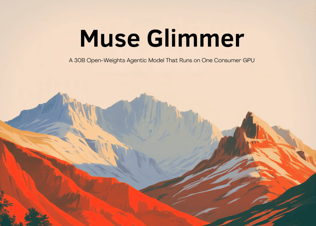 Meta AI เปิดตัว Muse Glimmer โมเดล Agentic ขนาด 30B รันบน GPU ผู้บริโภคตัวเดียวได้สำเร็จ