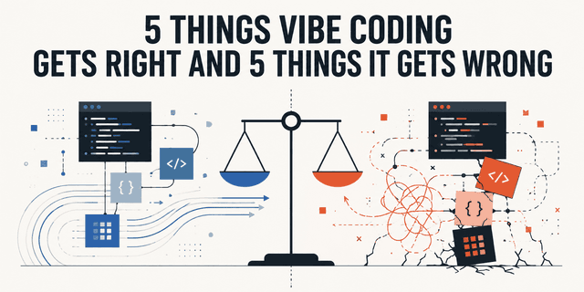 วิเคราะห์ Vibe Coding: 5 ข้อดีที่ช่วยให้งานไว และ 5 ข้อเสียที่อาจกลายเป็นระเบิดเวลา