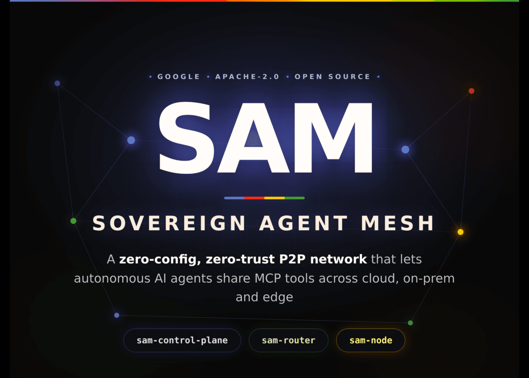 Google เปิดตัว SAM (Sovereign Agent Mesh) เครือข่าย P2P เสริมความปลอดภัยขั้นสูงสำหรับ AI Agent