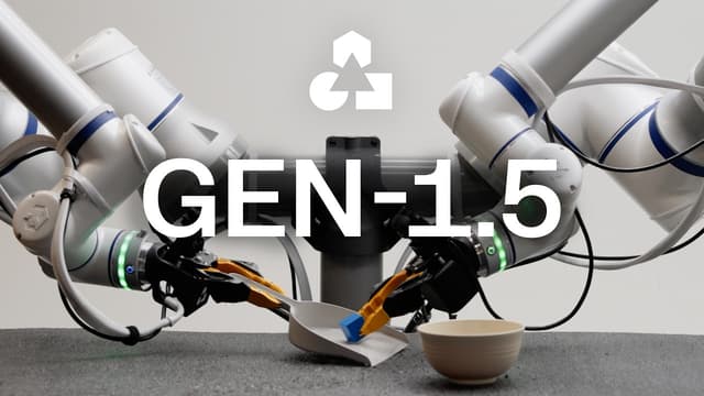 Generalist AI เปิดตัว GEN-1.5 โมเดลหุ่นยนต์ล้ำสมัย เรียนรู้งานได้จากการสาธิตเพียงครั้งเดียว