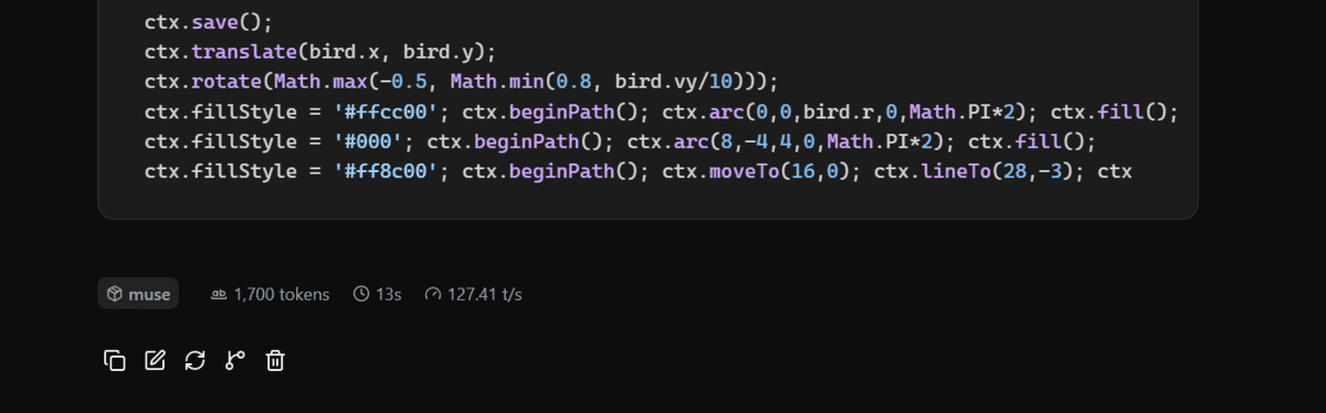 Run Muse Glimmer for Local Vibe Coding with llama.cpp, DFlash, and Pi