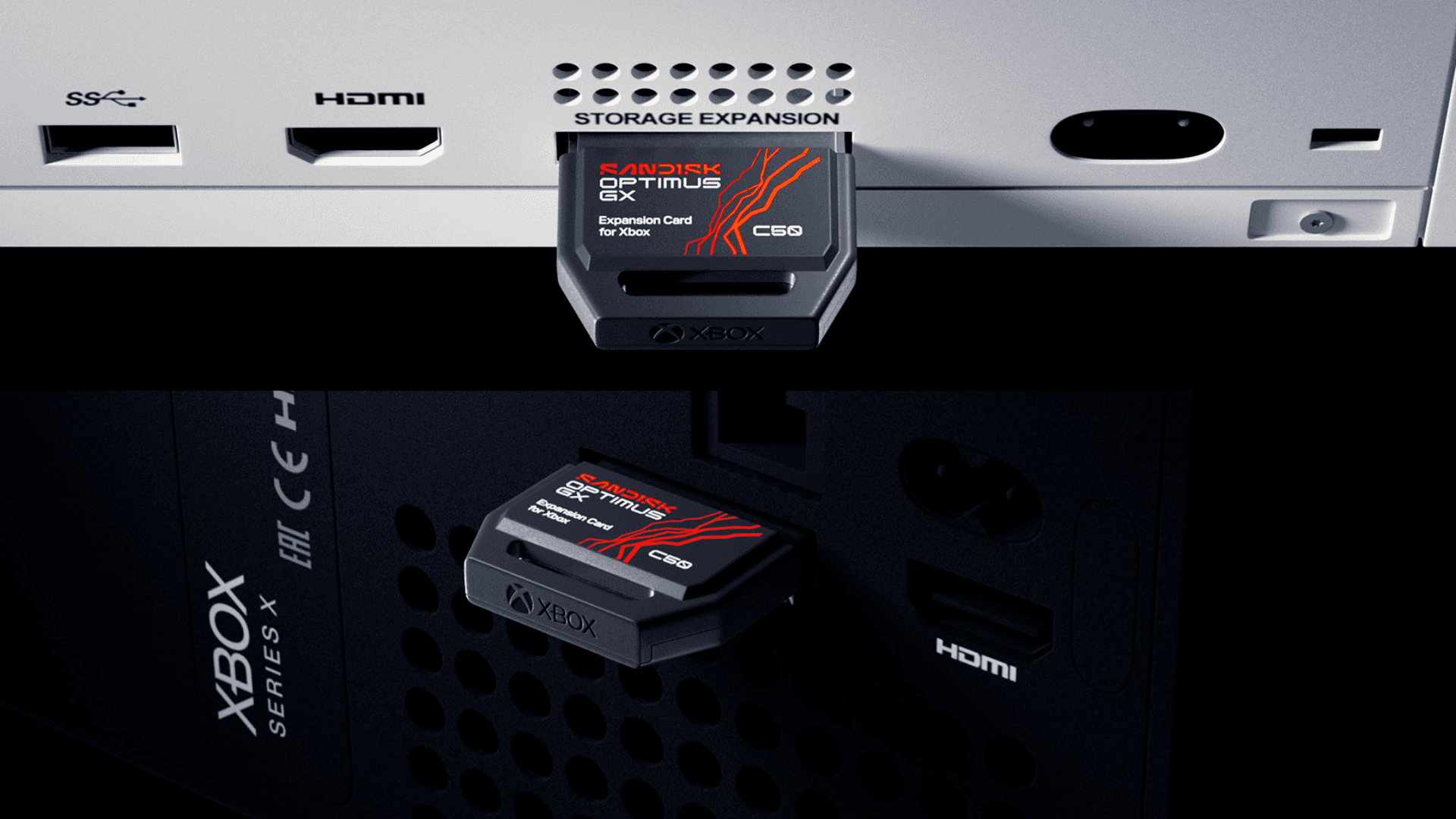 SanDisk GX C50 expansion cards for the Xbox Seres X|S