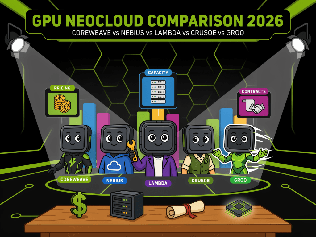 เจาะลึก 5 ยักษ์ใหญ่ GPU Neocloud ปี 2026: CoreWeave, Nebius, Lambda, Crusoe และ Groq กับศึกชิงส่วนแบ่งตลาด AI