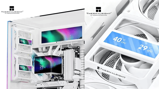Thermalright เปิดตัว Fan Frame Vision-1 หน้าจอ LCD แบบแม่เหล็กสำหรับติดตั้งบนพัดลมเคส 120 มม.