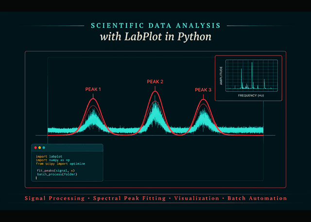 การวิเคราะห์ข้อมูลทางวิทยาศาสตร์ด้วย LabPlot ใน Python: จากการประมวลผลสัญญาณสู่การทำงานอัตโนมัติ