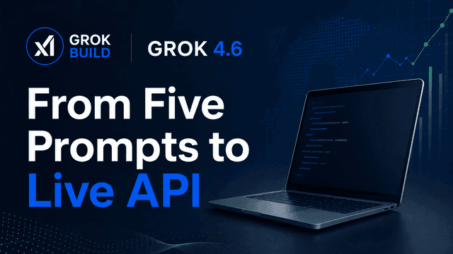 สร้างโปรเจกต์ Data Science แบบ End-to-End ด้วย Grok Build และโมเดลใหม่ Grok 4.6