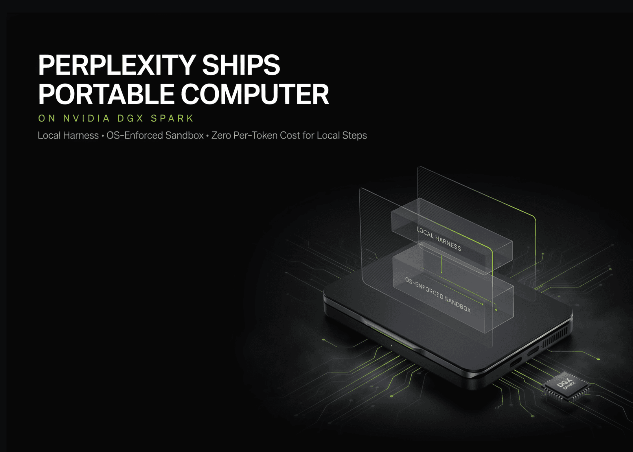 Perplexity เปิดตัว Portable Computer บน NVIDIA DGX Spark: ประมวลผล AI ภายในเครื่องแบบไร้ค่า Token