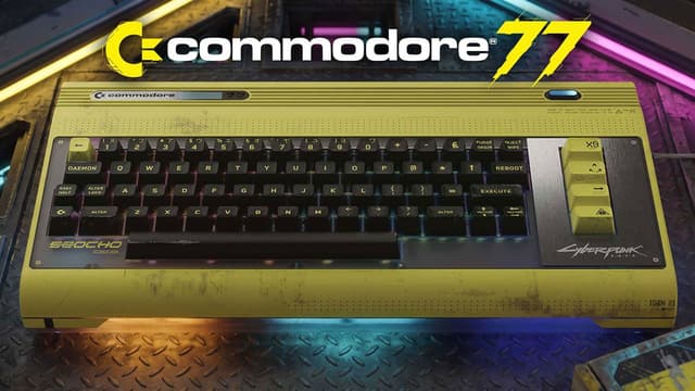 Commodore เปิดตัว C77 รุ่นพิเศษในธีม Cyberpunk 2077 อัปเกรดชิป AMD แรงขึ้น 77 เท่า