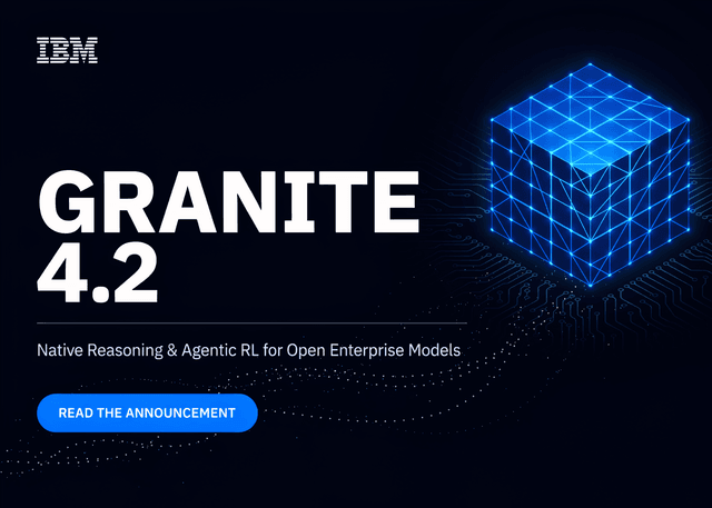 IBM เปิดตัว Granite 4.2: โมเดล Open Reasoning ทรงพลังด้วยระบบ Agentic RL และการสั่งงาน Terminal