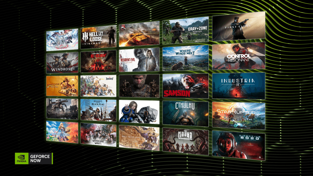 DLSS 4.5 games on GeForce NOW