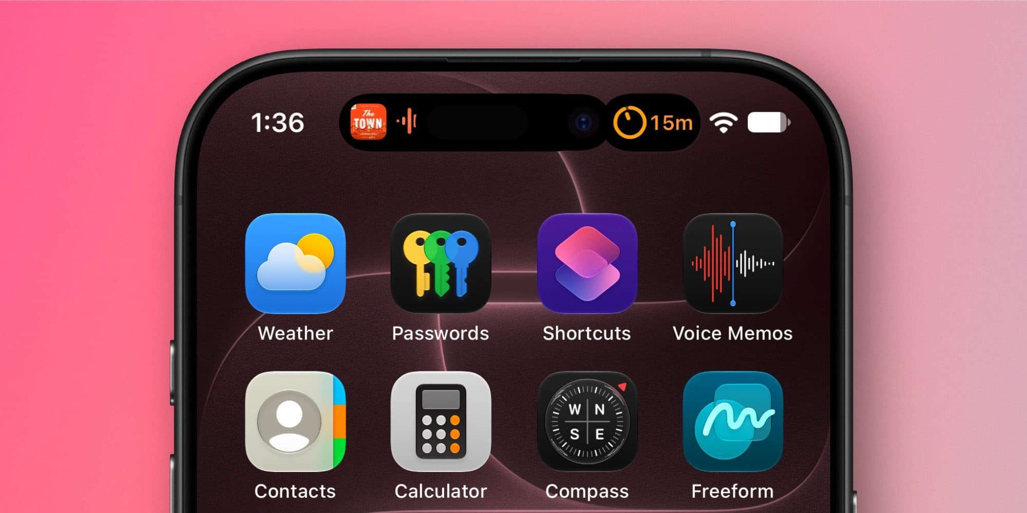 iPhone 18 Pro อัปเกรด Dynamic Island แสดงข้อมูลได้ชัดเจนขึ้น