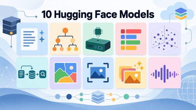 10 โมเดล Hugging Face ที่น่าจับตาและควรเลือกใช้ในปี 2026