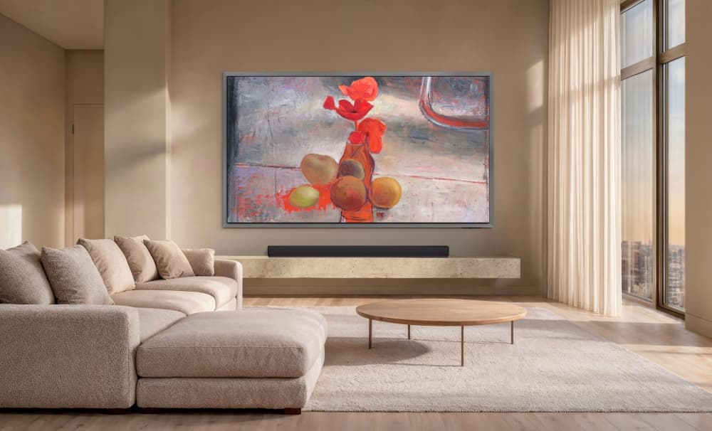 “Poppies #4” by Elene Shatberashvili on Samsung OLED S95H