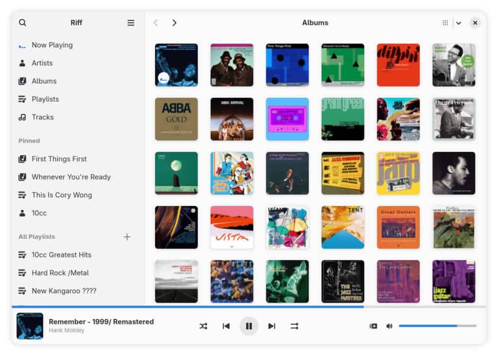 Riff Is an open-source Spotify client written in Rust and GTK4.