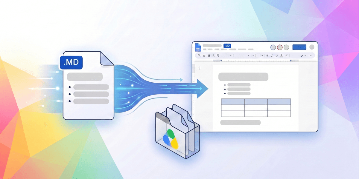 Google Docs รองรับการแก้ไขไฟล์ Markdown (.md) แบบเนทีฟแล้ว